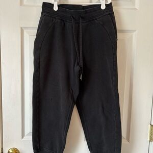 lululemon crop scuba sweatpants